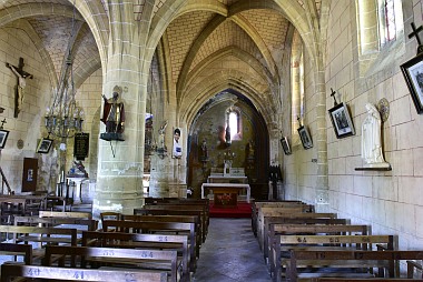 Rocles Église SaintSaturnin Intérieur (photos) Auvergne romane